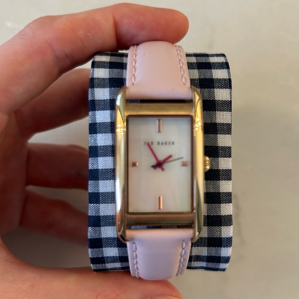 Ted Baker Tara Watch - Excellent Condition - blush & gold